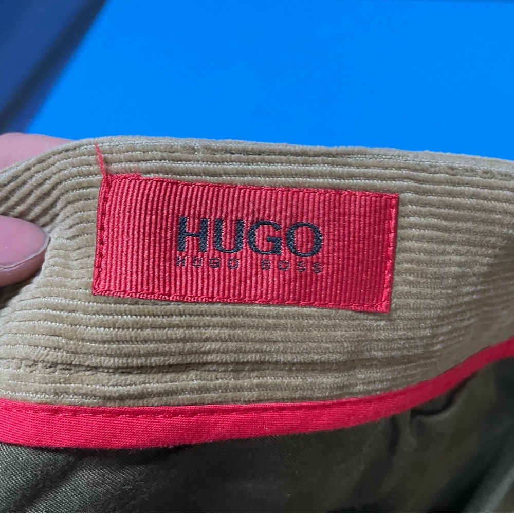 Hugo boss Men's Brown Corduroy Pants